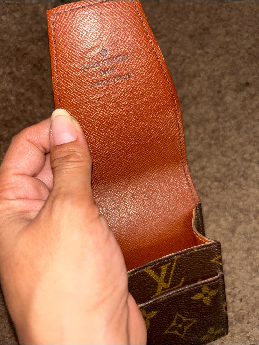 Authenic Vintage Discontinued Louis Vuitton Cigarette Case, Date Code CT0011 - Picture 3 of 11